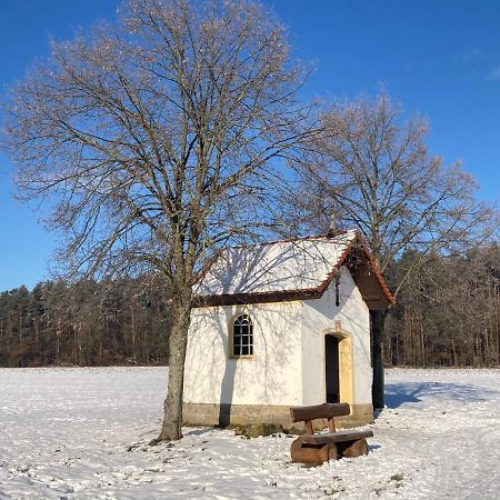 Ferienwohnung Franken Hallerndorf Buitenkant foto